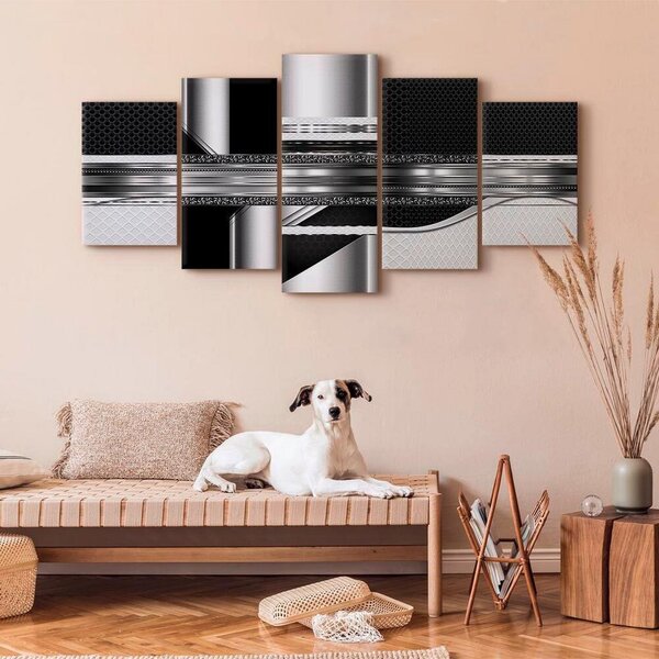 Artgeist Slika Na Platnu Silver Cut
