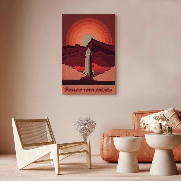 Artgeist Slika Na Platnu Space Flight