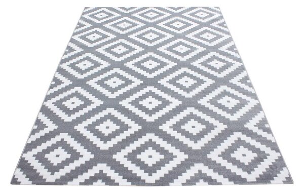 Novel Tkana Preproga Plus Grey, Siva, 80x150 Cm