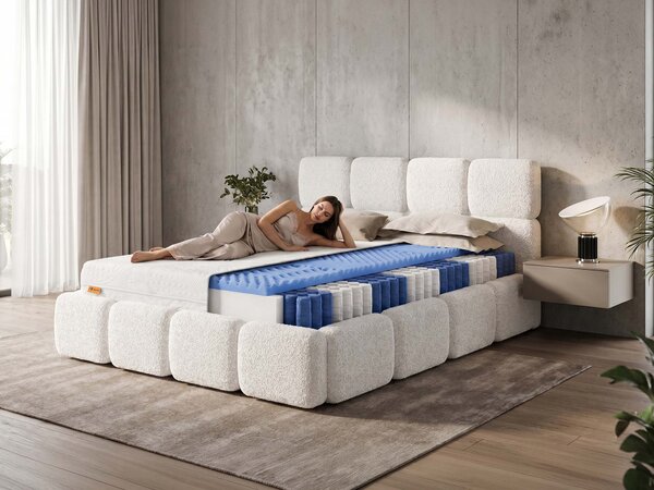 Wilsondo Visoka žepkasta vzmetnica Azuro 80x200x24 - prevleka Exclusive Premium
