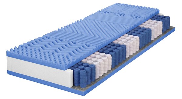 Wilsondo Visoka žepkasta vzmetnica Azuro 80x200x24 - prevleka Exclusive Premium