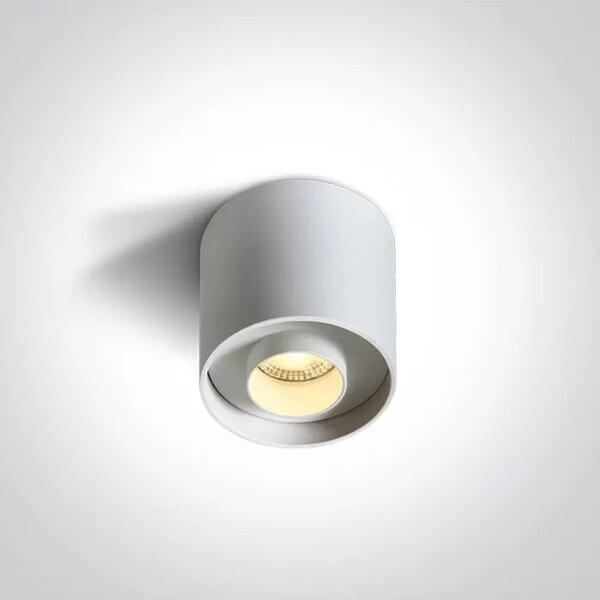 NADSTROPNA SVETILKA LED/8W/560lm/3000K/BELA DM12108D/W/W