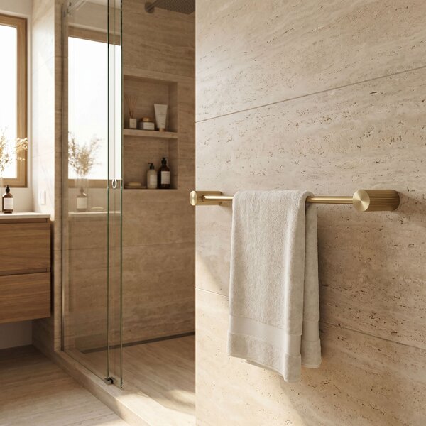 Kopalniški obešalnik 64101 SOLO Brush Gold