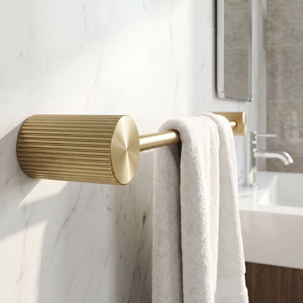 Kopalniški obešalnik 64101 SOLO Brush Gold