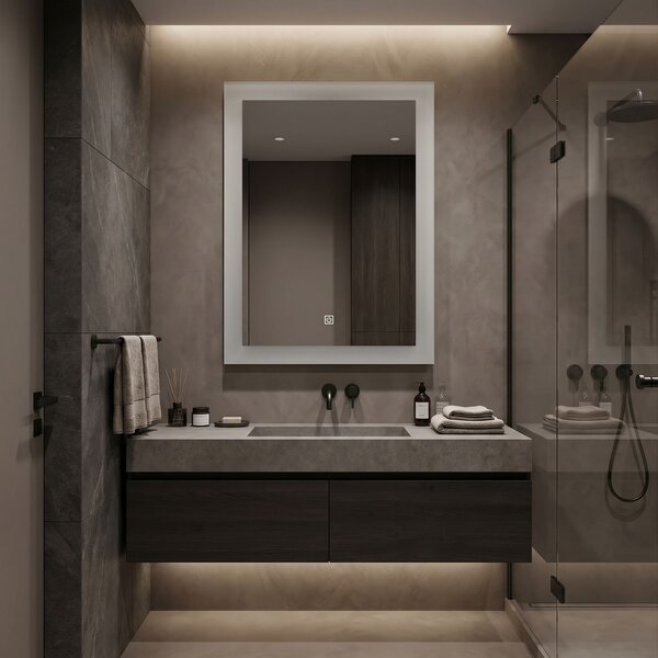 Stensko ogledalo LED 60x80cm SAB-3426