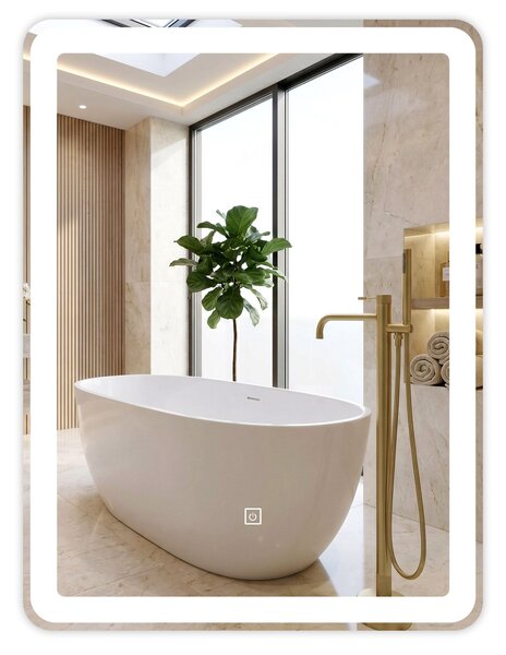 Stensko ogledalo LED 60x80cm SAB-3451