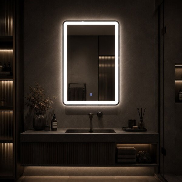 Stensko ogledalo LED 60x80cm SAB-3451