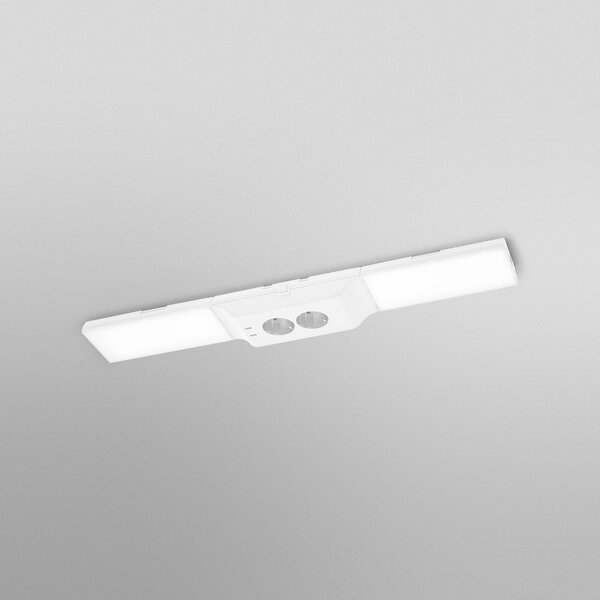OSRAM LED-podstavna svetilka Socket bela 3.000 K DIM vtičnice, zatemnjen, Bela, Kuhinja, Plastika