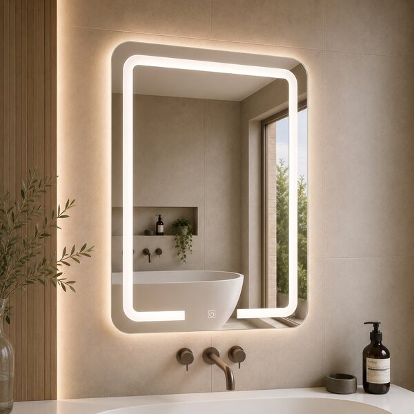 Stensko ogledalo LED 60x80cm SAB-3436