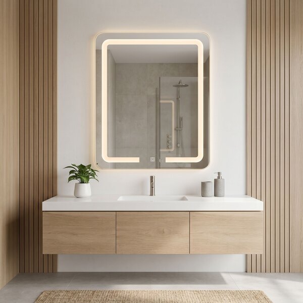 Stensko ogledalo LED 60x80cm SAB-3436