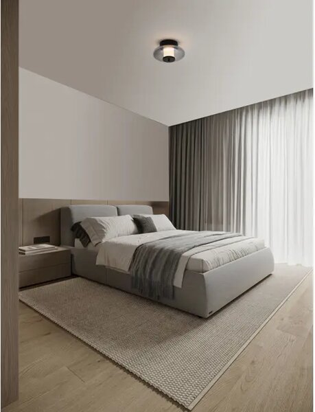 BALLET LED STROPNA LAMPA CRNA 8W 3000K IP20 TRIAC PRIGUŠLJIVA NL9416901