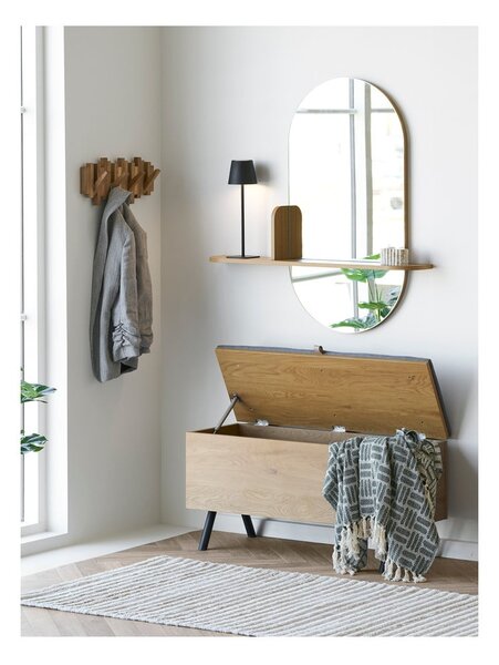 Črna LED namizna svetilka (višina 37 cm) Bradford – House Nordic