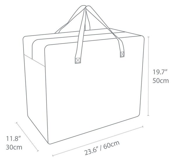 Tekstilni organizator za garderobo – Bigso Box of Sweden