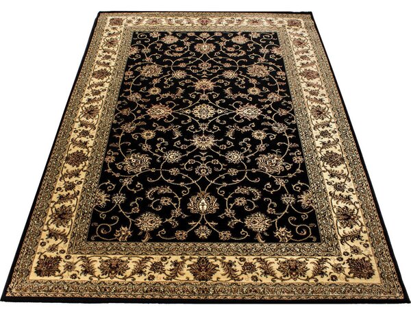 TKANA PREPROGA Marrakesh 160/230 cm tkano črna