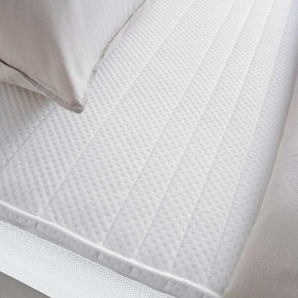 Mömax Postelja Boxspring Damon, Bela, 160x200