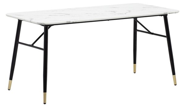MID.YOU Jedilna Miza Marble, Videz Marmorja, 160x80cm