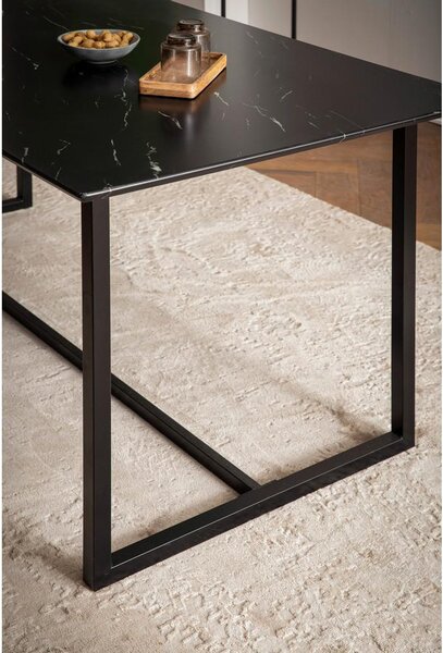 MID.YOU Jedilna Miza Marble, Videz Marmorja, 120x60cm