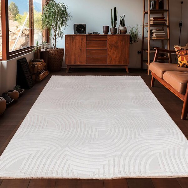 Novel Tkana Preproga Sahara, Krem Barva, 120x170cm