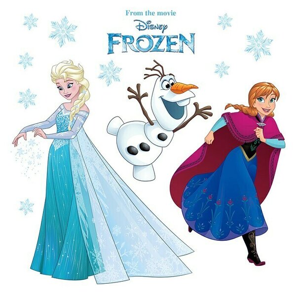 Komar Disney Edition 4 Nalepke za okna (31 x 31 cm)