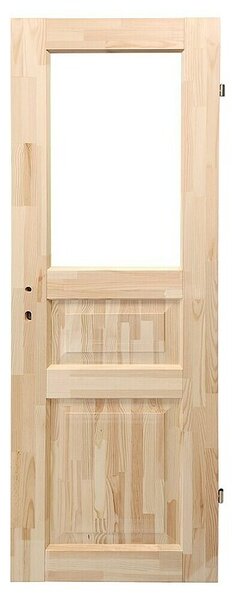 Eurolam Vrata v podeželskem slogu P2 (850 x 2.000 mm, Smer odpiranja: Desno)