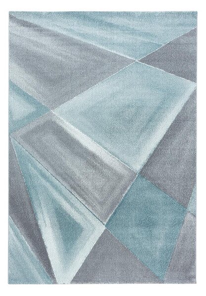 Novel Tkana Preproga Beta, Modra, Siva, 240x340cm