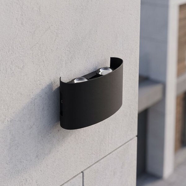 Fasadna stenska svetilka LED JNH039-4G Black
