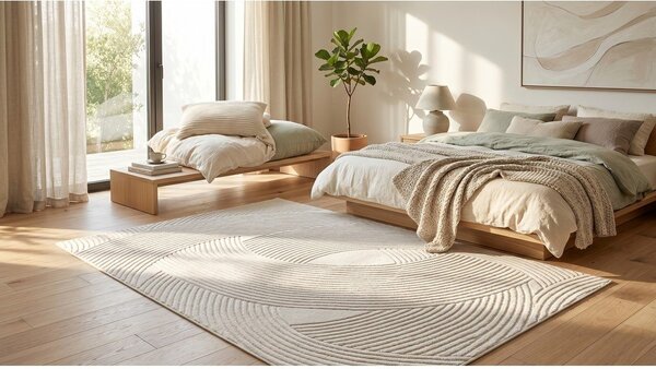 Kremno bela preproga 120x170 cm Zephyr – ESTE