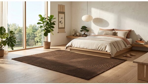 Rjava preproga 120x170 cm Zephyr – ESTE