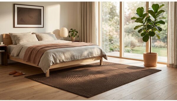 Rjava preproga 120x170 cm Zephyr – ESTE