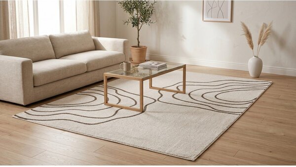 Bež preproga 120x170 cm Pulse – ESTE
