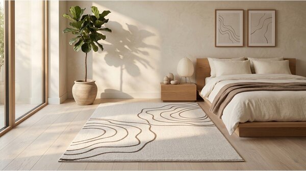 Bež preproga 120x170 cm Pulse – ESTE