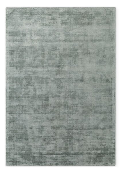 Svetlo modra ročno tkana viskozna preproga 120x180 cm Noemi – Vikosa