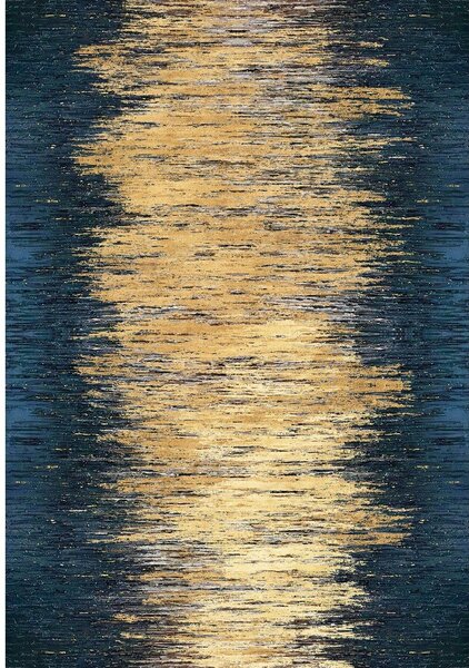 Rumena/temno modra pralna preproga 50x80 cm Goldie – Vitaus