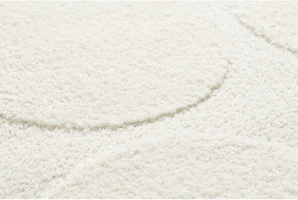 Kremno bela preproga 120x170 cm Bubble – ESTE