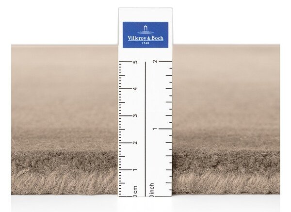 Bež ročno tkana okrogla preproga iz mešanice volne ø 150 cm Kivi – Villeroy&Boch