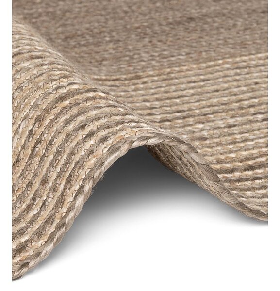 Obojestranska/ročno tkana preproga iz jute v svetli naravni barvi/v temni naravni barvi 120x170 cm Juno – Hanse Home