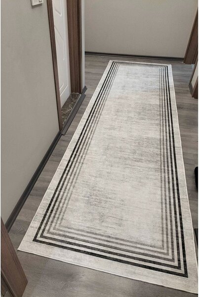 Kremno bel pralen tekač 80x200 cm Simpio – Vitaus