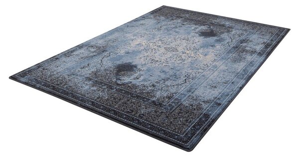 Modra volnena preproga 133x180 cm Difida – Agnella