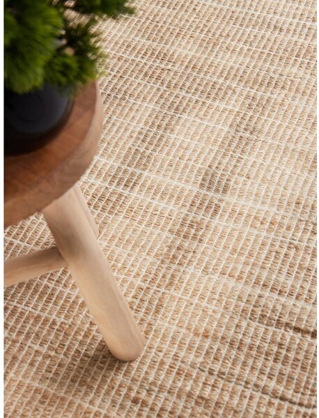 Obojestranski/ročno tkan tekač iz mešanice jute v naravni barvi 80x200 cm Birka – Villeroy&Boch