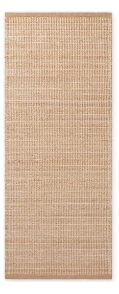 Obojestranski/ročno tkan tekač iz mešanice jute v naravni barvi 80x200 cm Birka – Villeroy&Boch