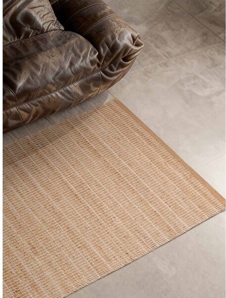 Obojestranski/ročno tkan tekač iz mešanice jute v naravni barvi 80x200 cm Birka – Villeroy&Boch