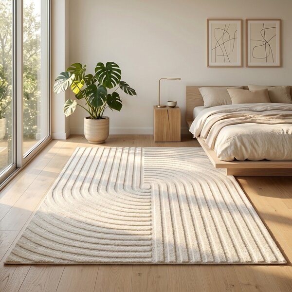 Kremno bela preproga 120x170 cm Serenity – ESTE