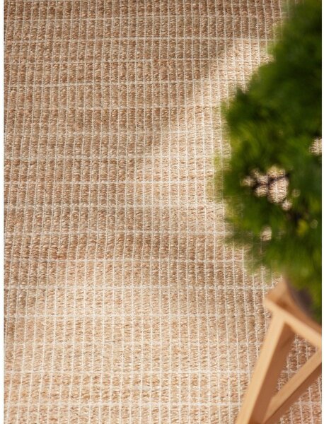 Obojestranska/ročno tkana preproga iz mešanice jute v naravni barvi 120x170 cm Birka – Villeroy&Boch