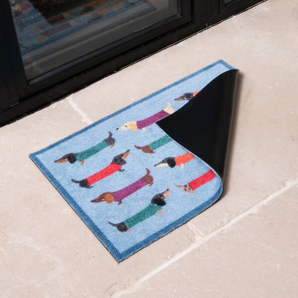 Tekstilni predpražnik 40x60 cm Dachshund – Artsy Doormats