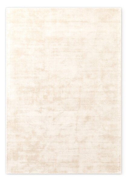 Slonokoščena ročno tkana viskozna preproga 120x180 cm Noemi – Vikosa