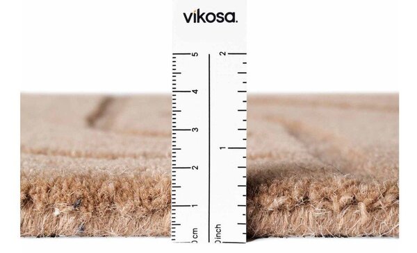 Bež ročno tkana volnena okrogla preproga ø 120 cm Arcura – Vikosa