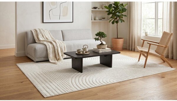 Kremno bela preproga 120x170 cm Whirl – ESTE
