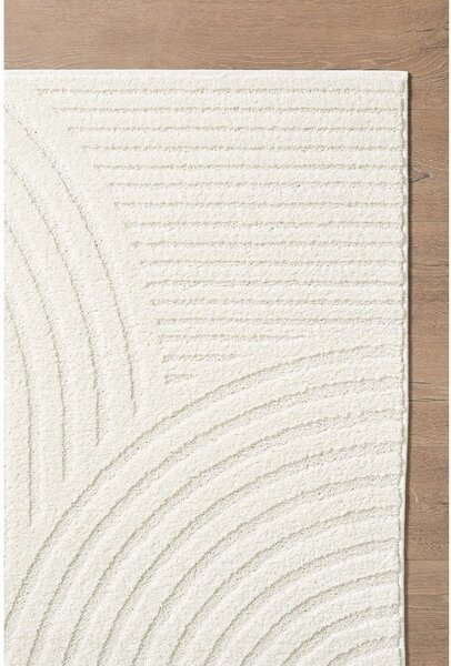 Kremno bela preproga 120x170 cm Whirl – ESTE