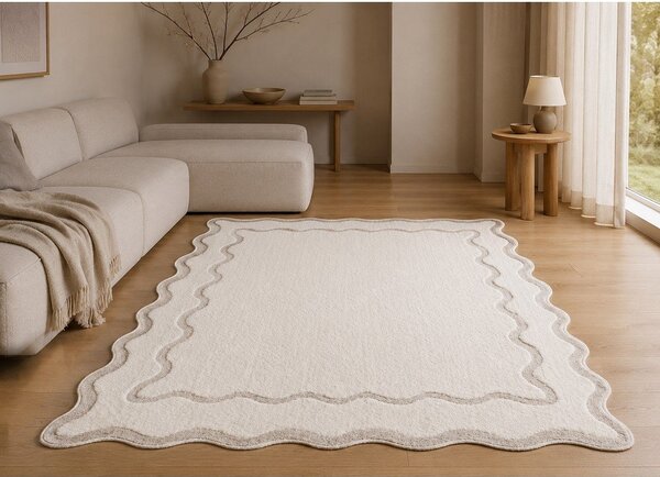 Kremno bela preproga 120x170 cm Dolce – ESTE