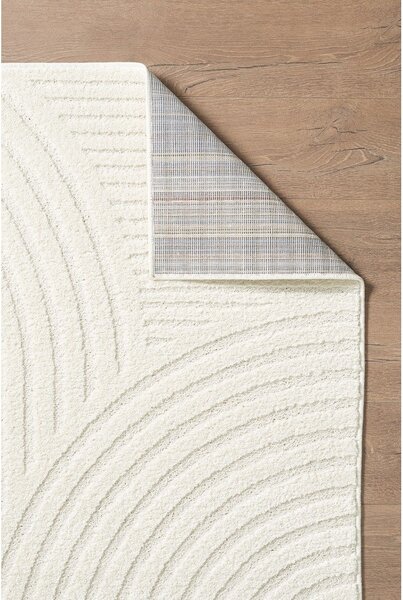 Kremno bela preproga 120x170 cm Whirl – ESTE